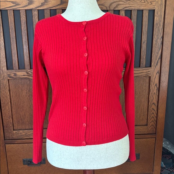 Signature Red Women's Sweater - Picture 1 of 8